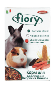 Fiory - Корм для морских свинок и кроликов Conigli e cavie, 850 г