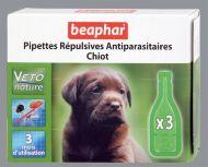 Beaphar VETO pure - капли для щенков от блох, клещей и комаров (3пипетки)