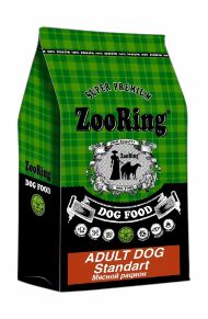 ZooRing Adult Dog Standart - Сухой корм для собак, Мясной микс