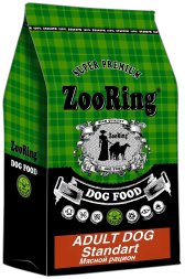 ZooRing - Adult Dog Сандарт - Сухой корм для собак, Мясной микс