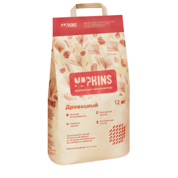 Napkins - Древесный наполнитель для кошачьего туалета