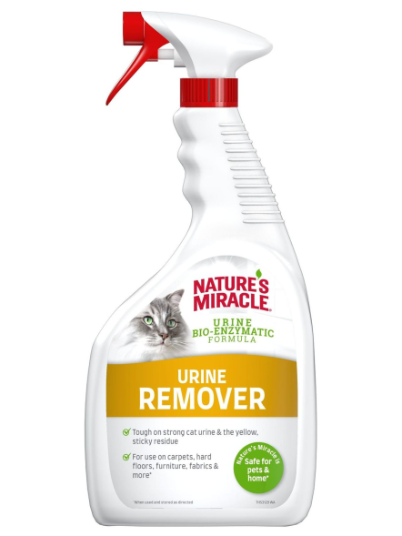 Nature&amp;#039;s Miracle - Уничтожитель пятен и запахов от мочи кошек, 946мл