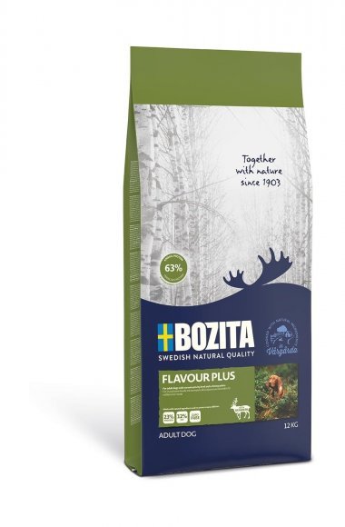 Bozita Naturals Flavour Plus - сухой корм для собак с оленем
