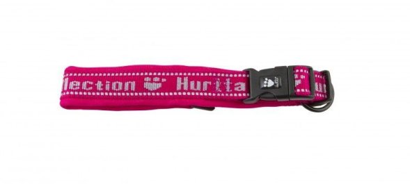 Hurtta - Ошейник c подкладкой для собак, вишнёвый (Padded)