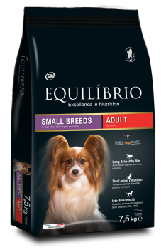 Equilibrio - adult small- Сухой корм для малых пород собак, с птицей