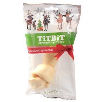 TiTBiT - Новогодняя коллекция Кость узловая праздничная №7 80гр