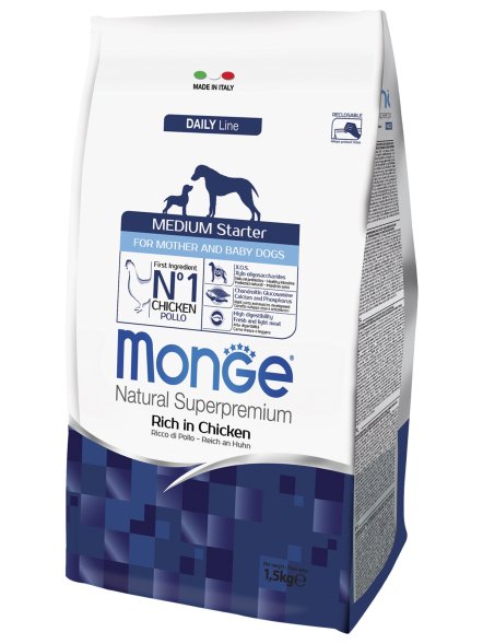 Monge Medium Starter - Корм для щенков средних пород 1,5 кг