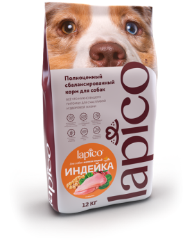 Lapico - Сухой корм для взрослых собак мелких пород, с Индейкой