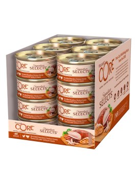 Core Signature Selects - Консервы из курицы с индейкой в виде фарша в соусе для кошек 79 г