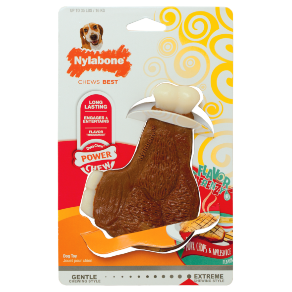 Nylabone - Свиная отбивная экстра-жесткая, М