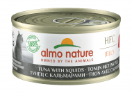 Almo Nature HFC Natural - консервы для кошек тунец-кальмары 70гр