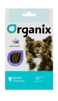 Organix Dental Care - Палочки-зубочистки для собак малых пород 45гр