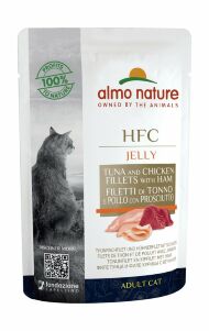 Almo Nautre HFC Jelly - Паучи для Кошек с тунец, курица, ветчина 55 гр