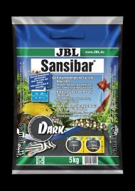 JBL Sansibar DARK - Декоративный грунт для пресноводных и морских аквариумов, тёмный, 5 кг