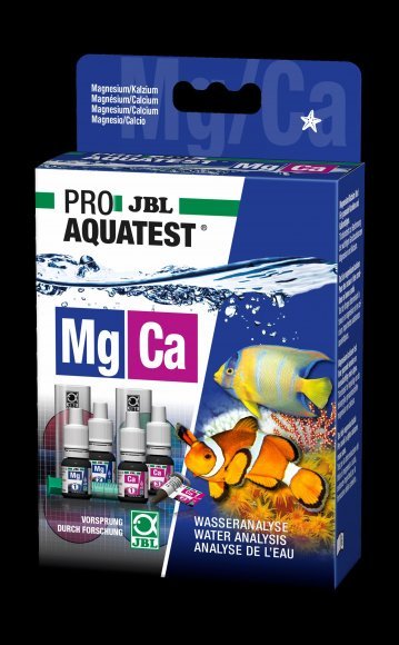 JBL ProAquaTest Mg/Ca Magnesium/Calcium - Экспресс-тест для определения содержания магния и кальция в морской воде