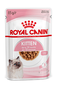 43435.190x0 Royal Canin Kitten - Syhoi korm dlya Kotyat s 4 do 12 mesyacev kypit v zoomagazine «PetXP» Royal Canin Kitten - Влажный корм для котят от 4 до 12 месяцев 85гр, в соусе