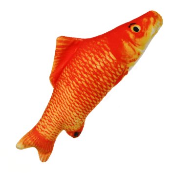 PetSHOP - Игрушка для кошек, золотая рыбка с кошачьей мятой, 18 см
