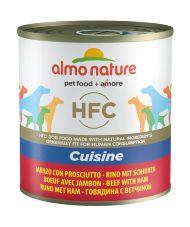 Almo Nature HFC Cuisine Beef & Ham- Консервы для Собак с Говядиной и ветчиной