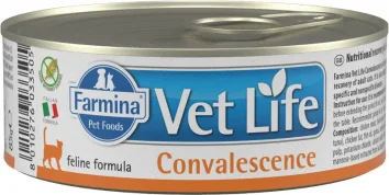 Farmina Vet Life Convalescence - Консервы для кошек в период выздоровления, паштет 85 гр