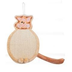 Dezzie - Когтеточка-коврик &amp;quot;Кошка&amp;quot;, 60*30см, сизаль