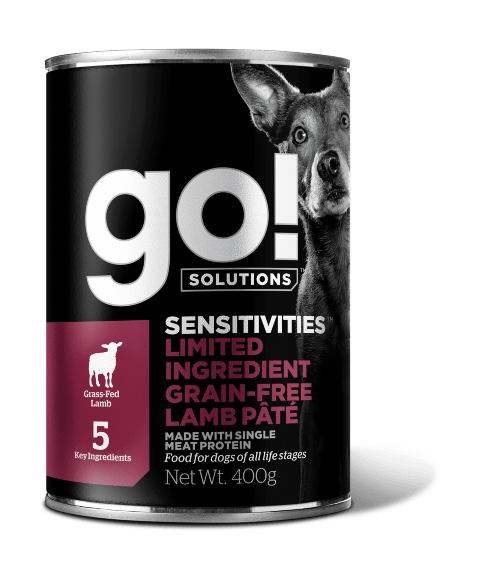 GO! Sensitivities LID GF Lamb Pate - Беззерновые консервы для собак, с ягненком 400гр