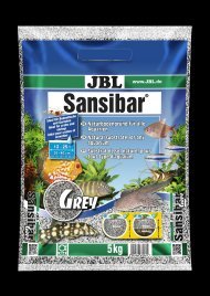 JBL Sansibar GREY - Декоративный грунт для пресноводных и морских аквариумов, серый, 10 кг