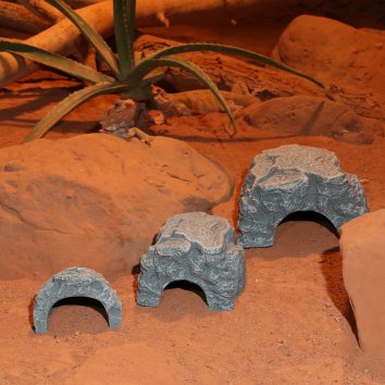 JBL - Пещера для террариумных животных, серая (ReptilCava GREY XL)