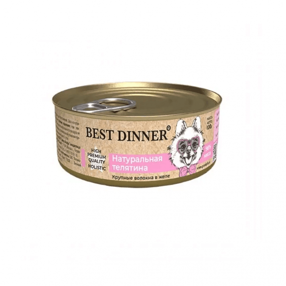 35779.580 Best Dinner High Premium - Konservi dlya sobak, natyralnaya Telyatina kypit v zoomagazine «PetXP» Best Dinner High Premium - Консервы для собак, натуральная Телятина
