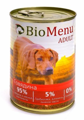 BioMenu - Консервы для собак с говядиной BioMenu - Консервы для собак с говядиной