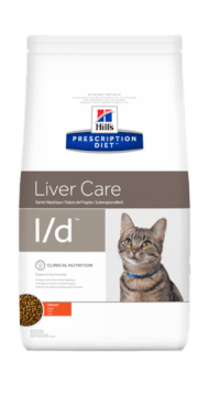 Hill's Prescription Diet l/d Liver Care -  Лечебный корм для Кошек при болезнях печени 1.5 кг
