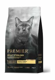 Premier Cat Sterilised Turkey - Сухой корм для взрослых стерилизованных кошек и кастрированных котов, с Индейкой