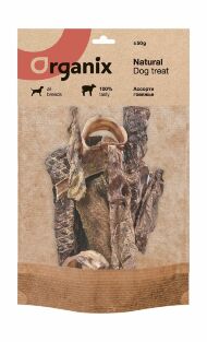 Organix - Премиум лакомство для собак, Ассорти Говяжье, 50 гр