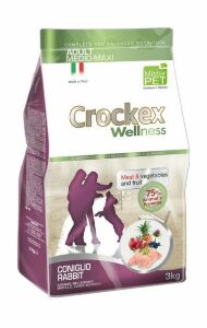 Crockex Wellness - Сухой корм для собак средних и крупных пород кролик с рисом
