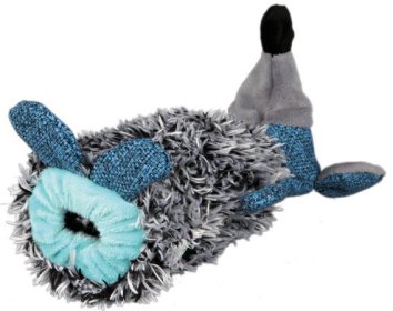Trixie - Игрушка Крыса с бутылкой, 21 см, плюш/текстиль/пластик