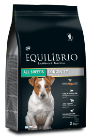 Equilibrio All Breeds Longevity - Сухой корм для взрослых собак от 7 лет, с птицей