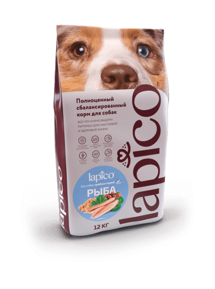 Lapico Advanced - Сухой корм для взрослых собак средних пород, с Рыбой
