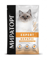 Мираторг WINNER EXPERT - Сухой корм для кошек, Забота о здоровье печени, 1.5 кг