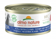 Almo Nature - консервы для кошек тунец-моллюски 70гр