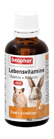 Beaphar - Витамины для грызунов Lebensvitamine, 50 мл