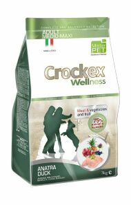 Crockex Wellness - Сухой корм для собак средних и крупных пород утка с рисом