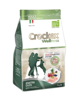 Crockex Wellness - Сухой корм для собак средних и крупных пород утка с рисом