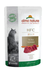 Almo Nature HFC Jelly - паучи для кошек с тунцом в желе 55 гр