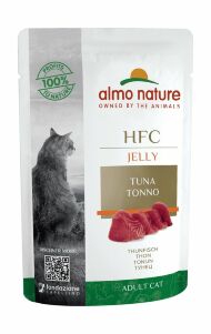 Almo Nature HFC Jelly - паучи для кошек с тунцом в желе 55 гр