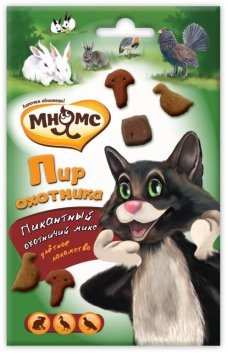Мнямс - Пир охотника для кошек (утка, кролик, дичь) 50 г