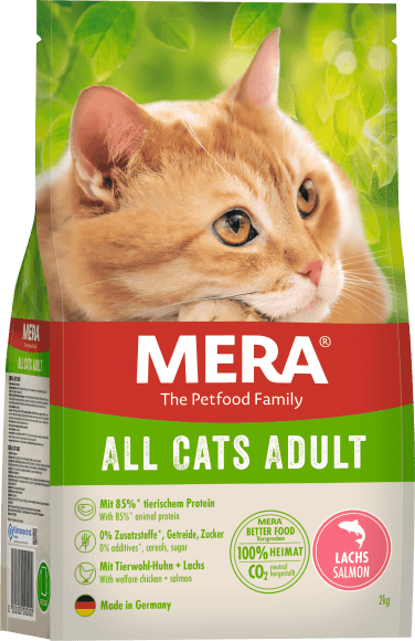 Mera Cats Adult All Cats Salmon- Сухой корм для взрослых кошек, с лососем