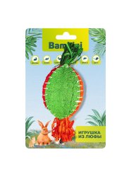 Bambini Pets - Игрушка для грызунов, репка из люфы