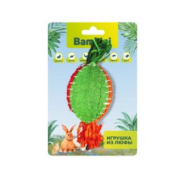 Bambini Pets - Игрушка для грызунов, репка из люфы
