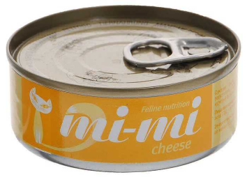 Mi-mi - Консервы для кошек с сыром, 80гр