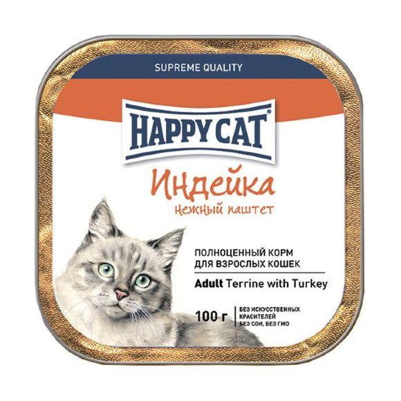 Happy Cat - Паштет для кошек с индейкой 100 гр