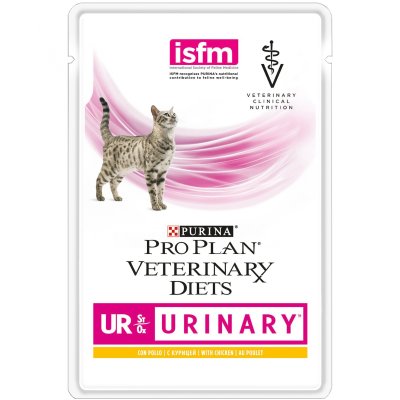Pro Plan (Purina) Diets UR Urinary - Влажный лечебный корм для кошек при МКБ с цыпленком 85 гр Pro Plan (Purina) Diets UR Urinary - Влажный лечебный корм для кошек при МКБ с цыпленком 85 гр